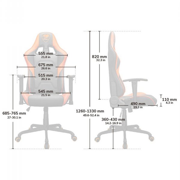 ���� ������� Cougar Armor Elite White