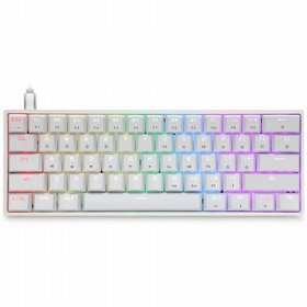 מקלדת גיימינג Skyloong GK61 לבנה