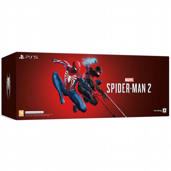PS5 Spiderman 2 + Spider-Man 2 DualSense Controller
