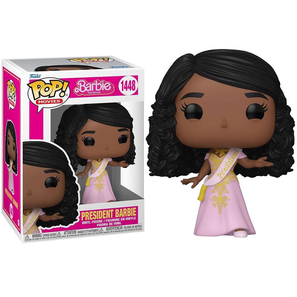 בובת פופ - Barbie The Movie President Barbie 1448 | להנחה חפשו בגוגל