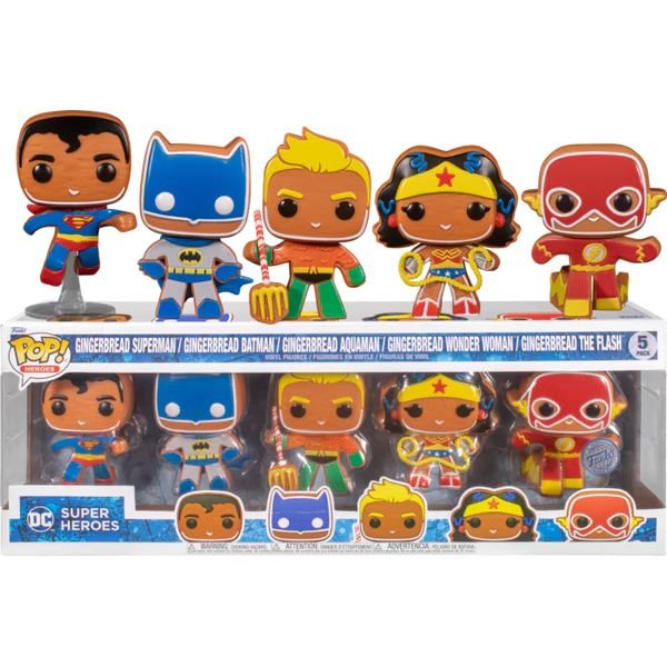 DC Gingerbread 5-Pack