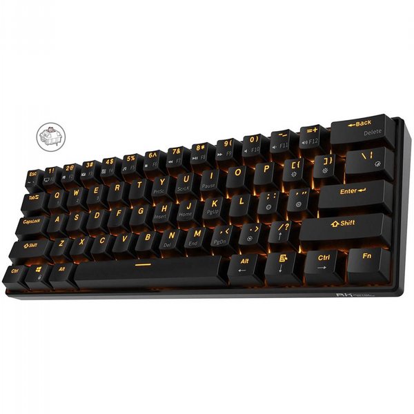 ����� ������� ����� RoyalKludge RK61 Brown Switch
