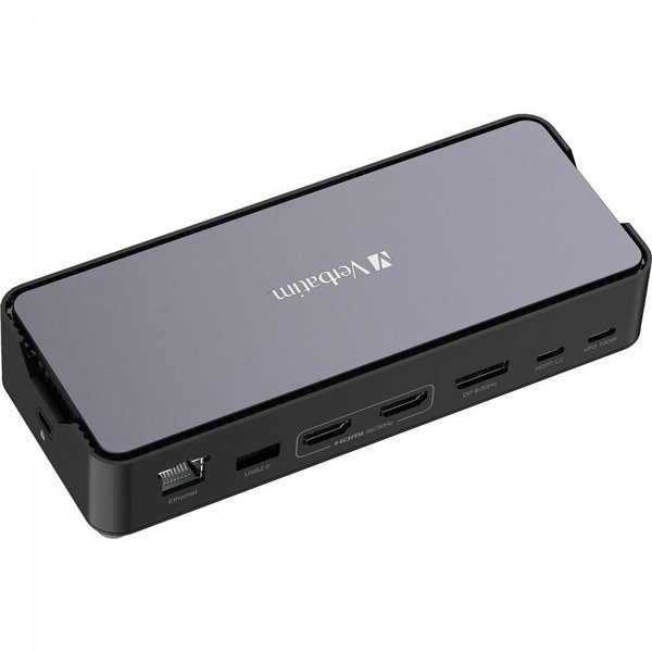 ���� ����� Verbatim USB-C Pro Multiport Hub 9