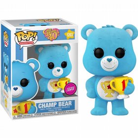 בובת פופ - Care Bare Champ Bear 1203 Flocked Chase בובת פופ - Care Bare Champ Bear 1203 Flocked Chase