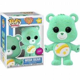 בובת פופ - Care Bare Wish Bear 1207 Flocked Chase בובת פופ - Care Bare Wish Bear 1207 Flocked Chase