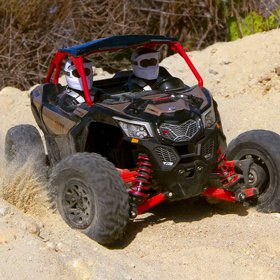 מכונית Axial Yeti JR Can Am Maverick 4WD Brushed 1/18 מכונית Axial Yeti JR Can Am Maverick 4WD Brushed 1/18