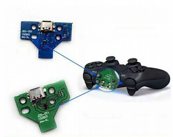 החלפת שקע טעינה לשלט PS4