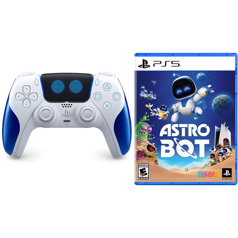 חבילת משחק ושלט מקורי PS5 Astro Bot | להנחה חפשו בגוגל הקופונים הסודיים ...