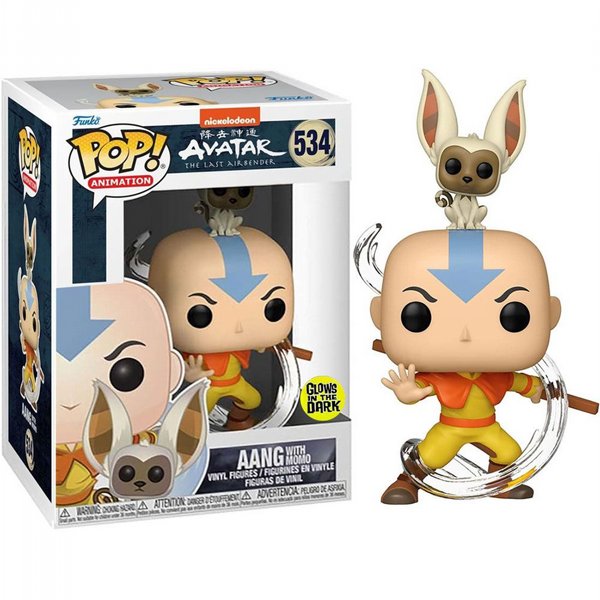 ���� ��� - Avatar Aang with Momo 534