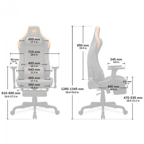 ���� ������� Cougar Armor Evo S Royal