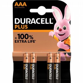 ���� 4 ������ Duracel AA Plus