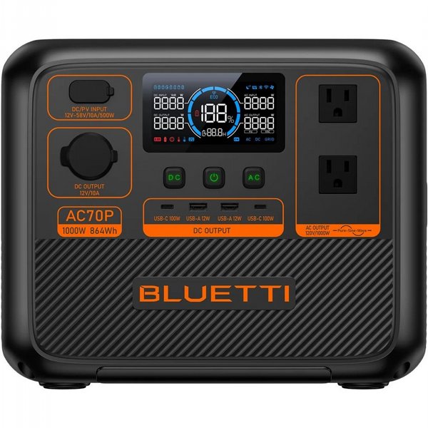 ���� ��� ����� Bluetti AC70 1000W