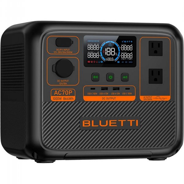 ���� ��� ����� Bluetti AC70 1000W