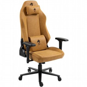 כסא גיימינג Dragon Alpine דמוי עור בצבע ברונזה כסא גיימינג Dragon Alpine דמוי עור בצבע ברונזה