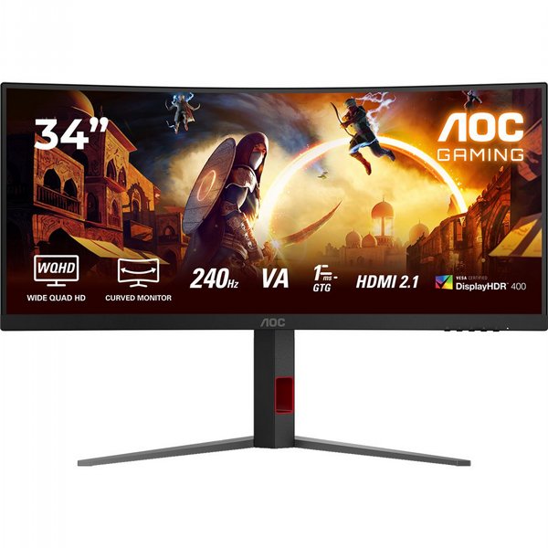 ��� ������� ���� AOC 34" CU34G2Z 240Hz WQHD