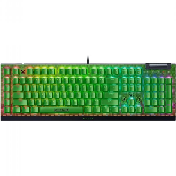 ����� ������� Razer Blackwidow V4 X Minecraft Edition