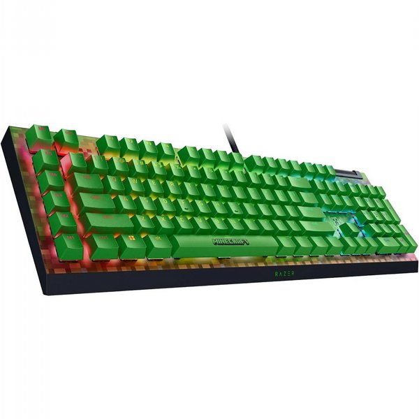 ����� ������� Razer Blackwidow V4 X Minecraft Edition
