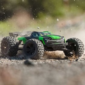 מכונית Arrma Kraton 6S 4X4 RTR BLX 1/8 ירוקה מכונית Arrma Kraton 6S 4X4 RTR BLX 1/8 ירוקה