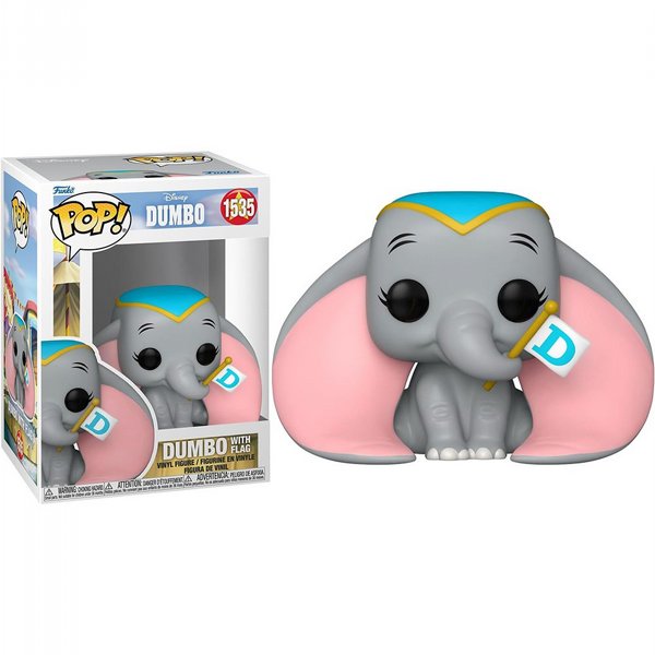 ���� ��� - Disney Dumbo with Flag 1535