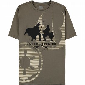 חולצה מעוצבת Star Wars Vader vs Kenobi חולצה מעוצבת Star Wars Vader vs Kenobi