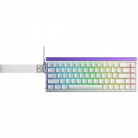 מקלדת גיימינג AULA HERO68HE Black King Magnetic Switch לבן טופוגרפי מקלדת גיימינג AULA HERO68HE Black King Magnetic Switch לבן טופוגרפי