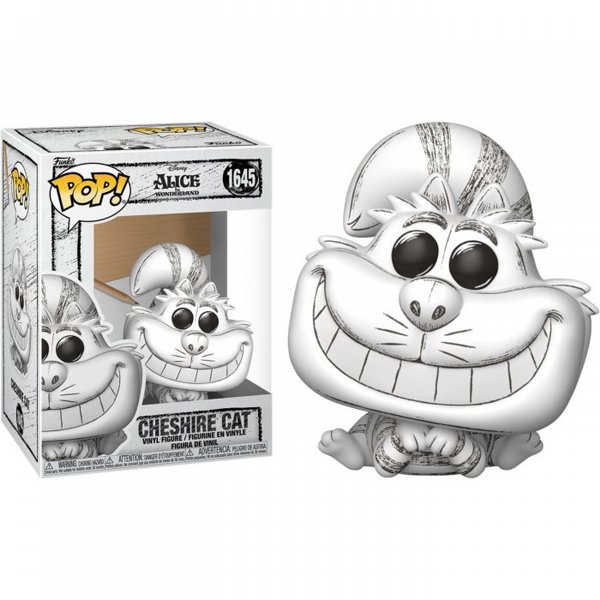 ���� ��� - Disney Cheshire Cat BW 1645
