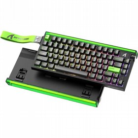 ����� ������� Attack Shark R85HE ����� Neon Green Purple Mandrel Switch