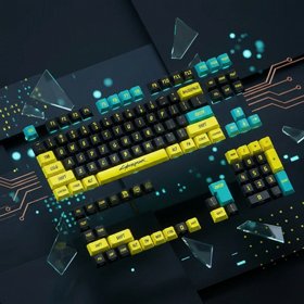 סט מקשים Cyberpunk Keycaps למקלדת סט מקשים Cyberpunk Keycaps למקלדת