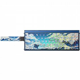 מקלדת גיימינג Aula HERO68 Mini Tea Emperor MINI Low Switch טופוגרפית - ללא חריטה בעברית מקלדת גיימינג Aula HERO68 Mini Tea Emperor MINI Low Switch טופוגרפית - ללא חריטה בעברית