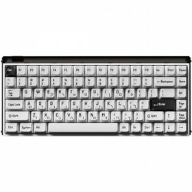מקלדת גיימינג MelGeek MADE84 Ultra+ שחור-לבן מקלדת גיימינג MelGeek MADE84 Ultra+ שחור-לבן