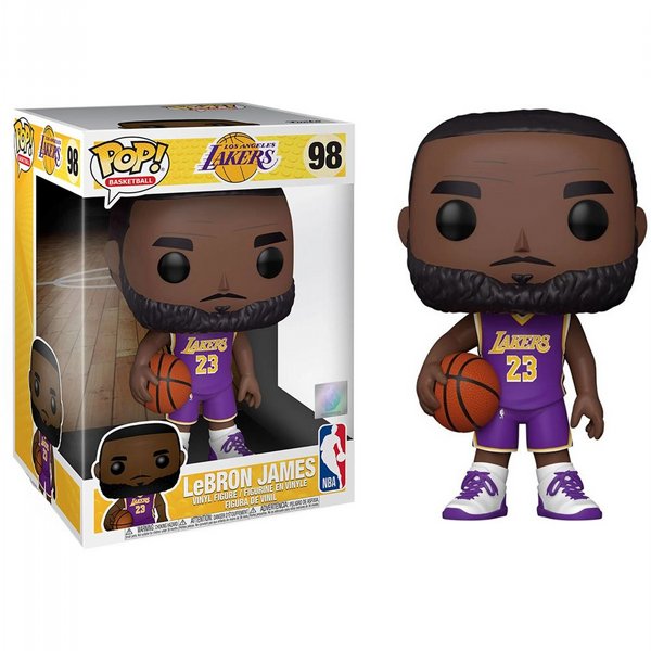 ���� ��� ����� - NBA 10" LA Lakers LeBron James 98