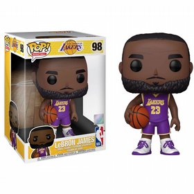 בובת פופ גדולה - NBA 10" LA Lakers LeBron James 98 בובת פופ גדולה - NBA 10" LA Lakers LeBron James 98