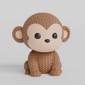 בובת סטיצ'יז Monkey - קוף בובת סטיצ'יז Monkey - קוף