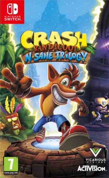 Nintendo Switch - Crash Bandicoot N Sane Trilogy