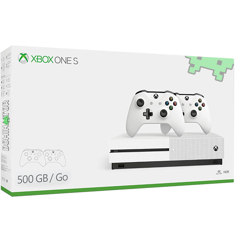 One sentence pest main XBOX ONE S עם שני שלטים במחיר הכי זול לאקסבוקס וואן סלים לבן אחריות מיקרוסופט! One sentence pest main XBOX ONE S עם שני שלטים במחיר הכי זול לאקסבוקס וואן סלים לבן אחריות מיקרוסופט!