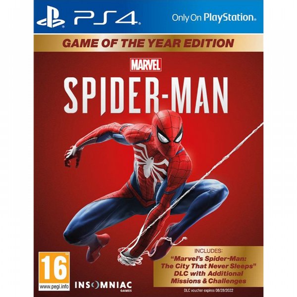 PlayStation 4 - Spiderman Game Of The Year