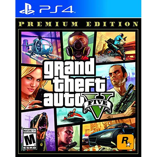 PS4 - Grand Theft Auto V - GTA V 