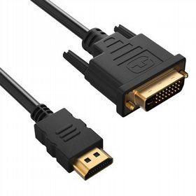 כבל DVI לHDMI באורך 1.8 מטר כבל DVI לHDMI באורך 1.8 מטר