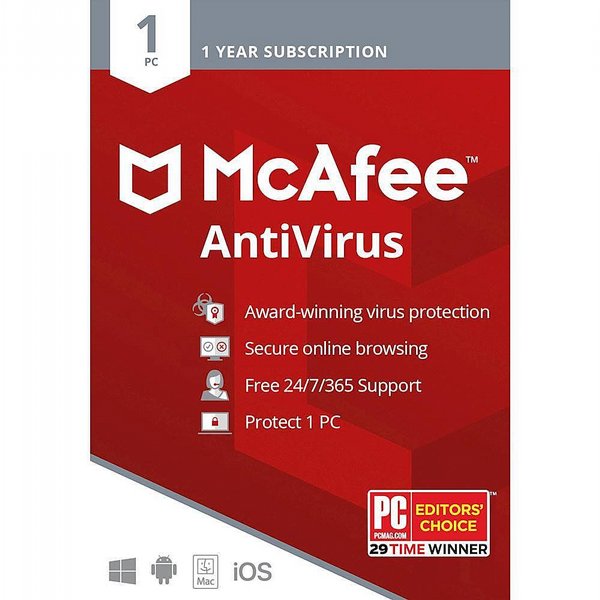 McAfee AntiVirus PC ������ ���� ����� ���