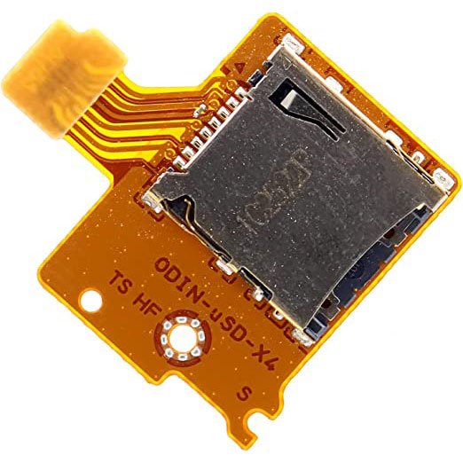 החלפת רכיב קורא כרטיסי זיכרון MicroSD לנינטנדו סוויץ'