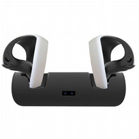 מטען זוגי לבקרי Playstation VR 2 Sense בצבע שחור מטען זוגי לבקרי Playstation VR 2 Sense בצבע שחור