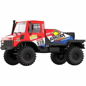 זחלן שטח 4x4 על שלט Cross RC EMO XX Stegosaurus 1/6 Brushless אדום Rally זחלן שטח 4x4 על שלט Cross RC EMO XX Stegosaurus 1/6 Brushless אדום Rally