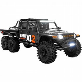 זחלן שטח 6x6 על שלט Cross RC EMO XL2 1/8 Brushless שחור זחלן שטח 6x6 על שלט Cross RC EMO XL2 1/8 Brushless שחור