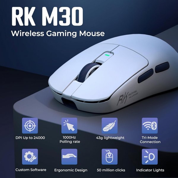 ���� ������� ������ RK Royal Kludge M30 ���