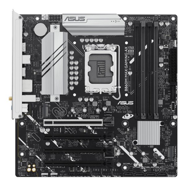 ��� �� Asus B860M MAX GAMING AX LGA1851 DDR5