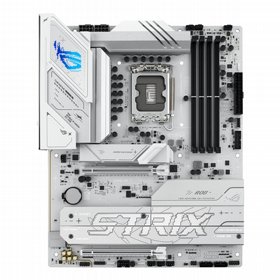 לוח אם Asus ROG STRIX B860-A GAMING WIFI LGA1851 DDR5 לבן לוח אם Asus ROG STRIX B860-A GAMING WIFI LGA1851 DDR5 לבן