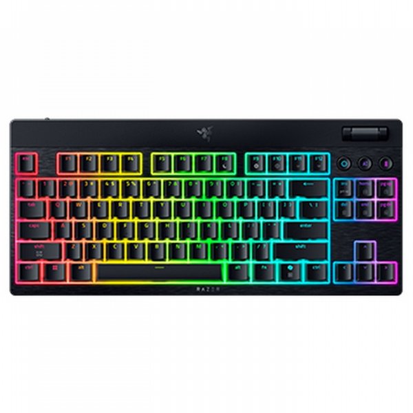 ����� ������� ����� ����� ������� Razer BlackWidow V4 Low Profile TKL HyperSpeed Orange Switch