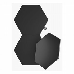 הרחבת פאנלים Nanoleaf Shapes Hexagons Ultra Black 3 יחידות הרחבת פאנלים Nanoleaf Shapes Hexagons Ultra Black 3 יחידות